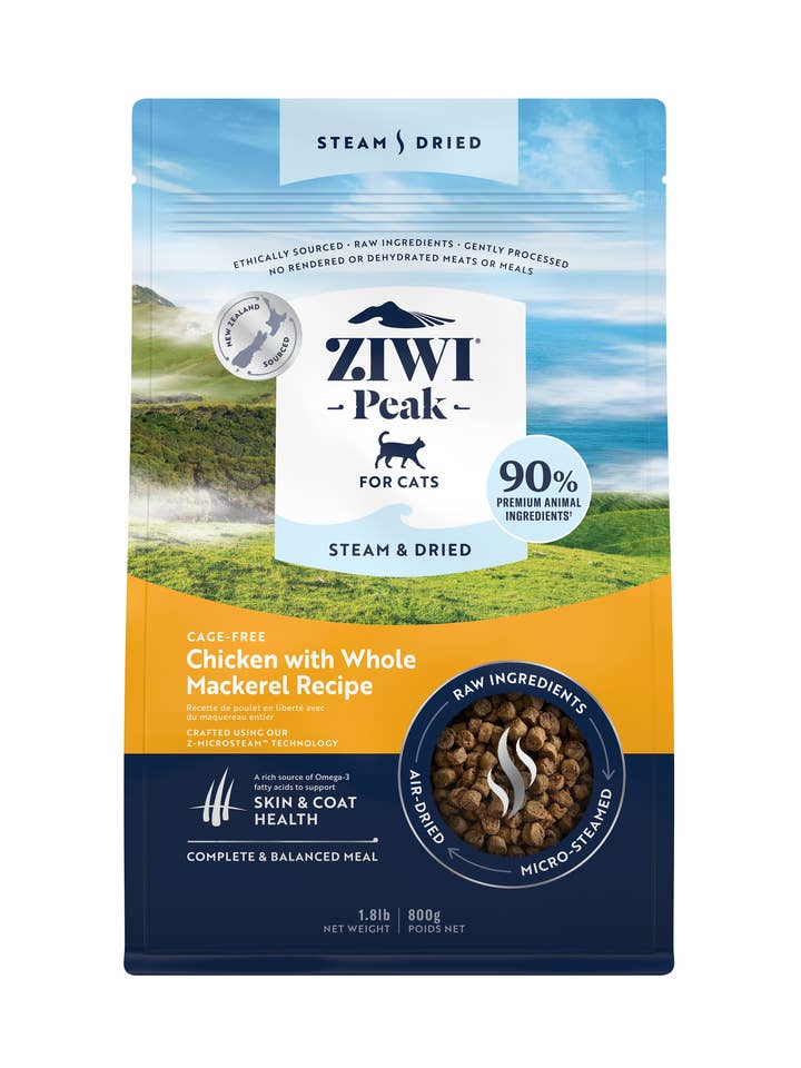 Frango Seco e Vapor Ziwi Peak Cat 800 gr. por atacado de Finest Petfoods