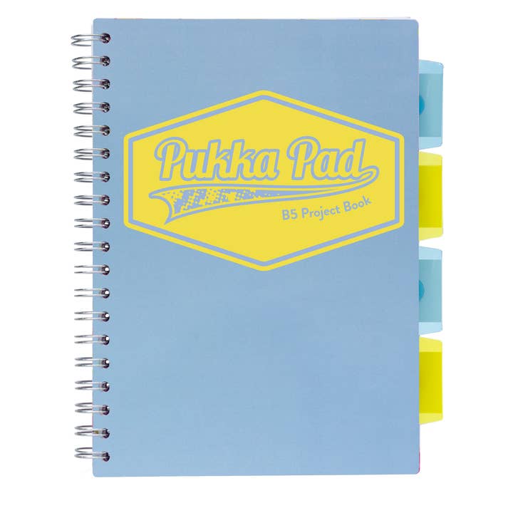 Pukka Pads North America - Wholesale Notebook - Pastel B5 Project Book - assorted 3-pack1