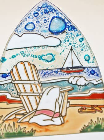 Beach Scene Nightlight / Night Light for wholesale by Pampeana