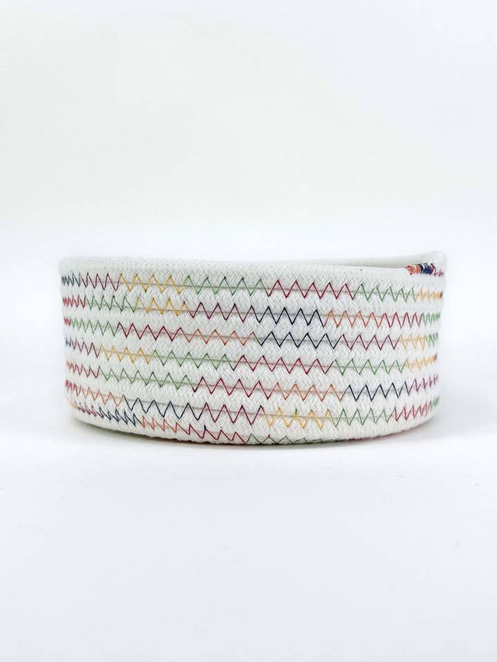 Medium Cotton Rope Basket for wholesale by Gyal Bashy