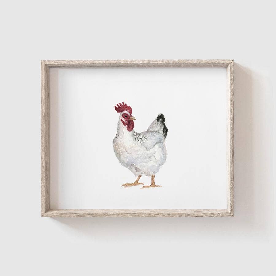 Tabitha Paige - Wholesale Gallery Wall Set - Chickens Art Print Set1