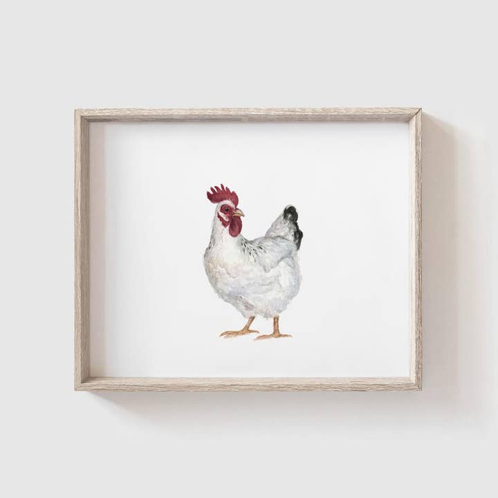 Tabitha Paige - Wholesale Gallery Wall Set - Chickens Art Print Set1
