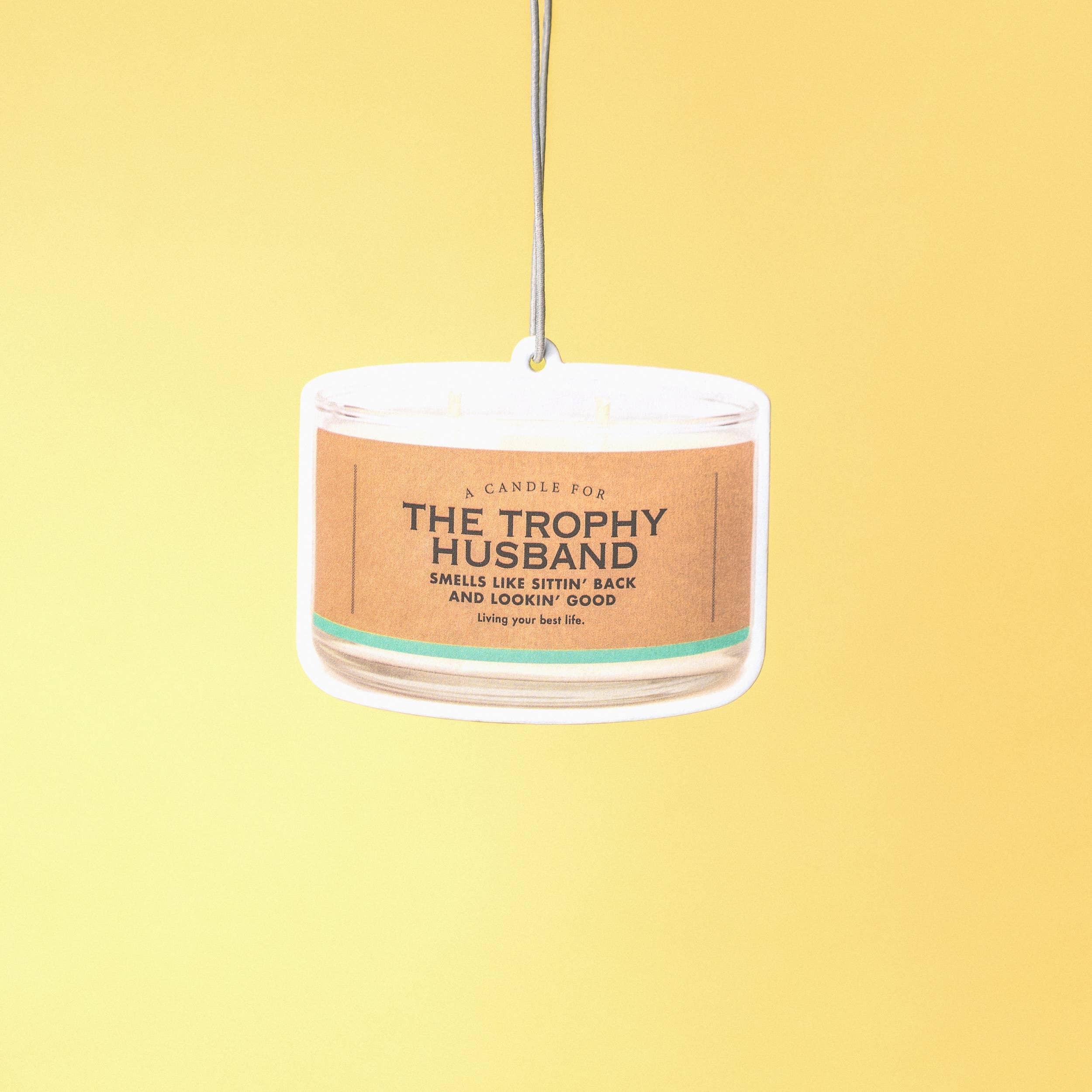 Whiskey River Soap Co. - Wholesale Car Freshener - Unisex - Trophy Husband Air Freshener | Funny Car Air Freshener1