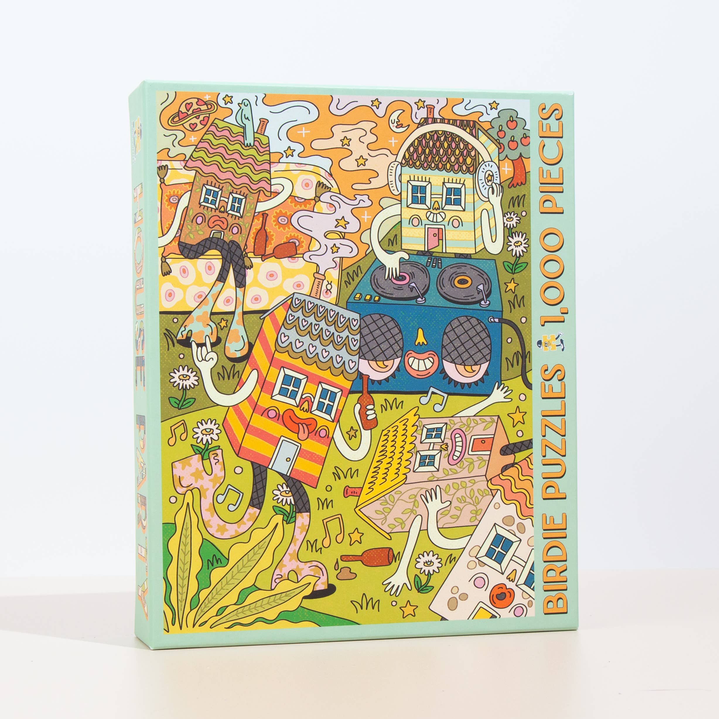 Birdie Puzzles - Wholesale Puzzle - Adult - House Party | 1,000 Piece Puzzle2