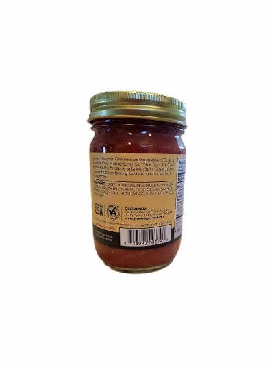 Gunther's Gourmet Groceries, LLC - Vente Salsa - Salsa à l'ananas et au gingembre épicé2