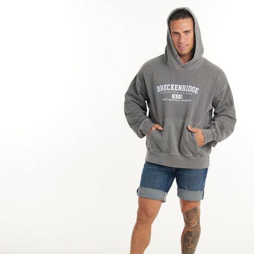 Unisex Garment Dye Fleece Hoodie for wholesale by Trade Heritage