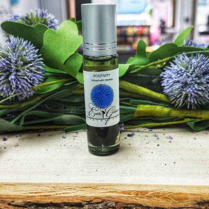 Crystal Infused Roller - Positivity for wholesale by Earth Goddess Apothecary