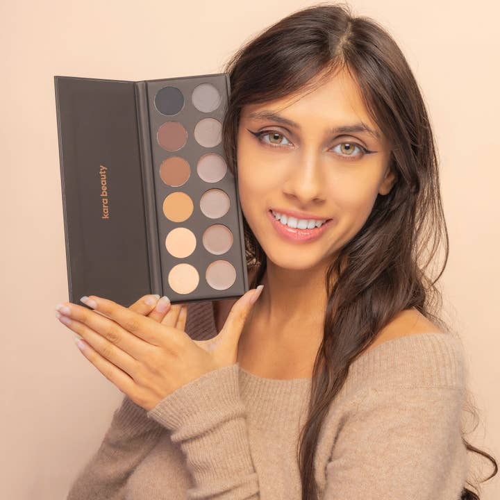 Kara Beauty - Wholesale Eyeshadow Palette - Every Shade of You Gel & Powder Eyebrow Palette2