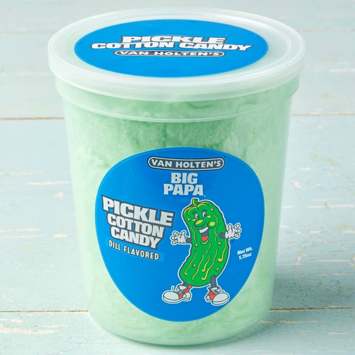 Fairy Tale Cotton Candy - Wholesale Cotton Candy - Van Holten's Big Papa Dill Pickle Cotton Candy