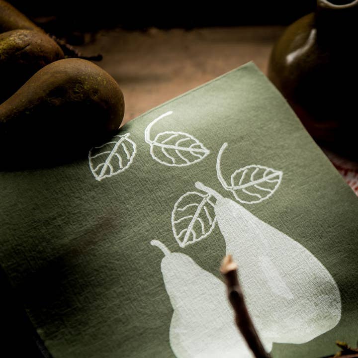 Trendy Table - Vendita all'ingrosso Tovagliolo monouso - Tovagliolo da tavola Green Pear