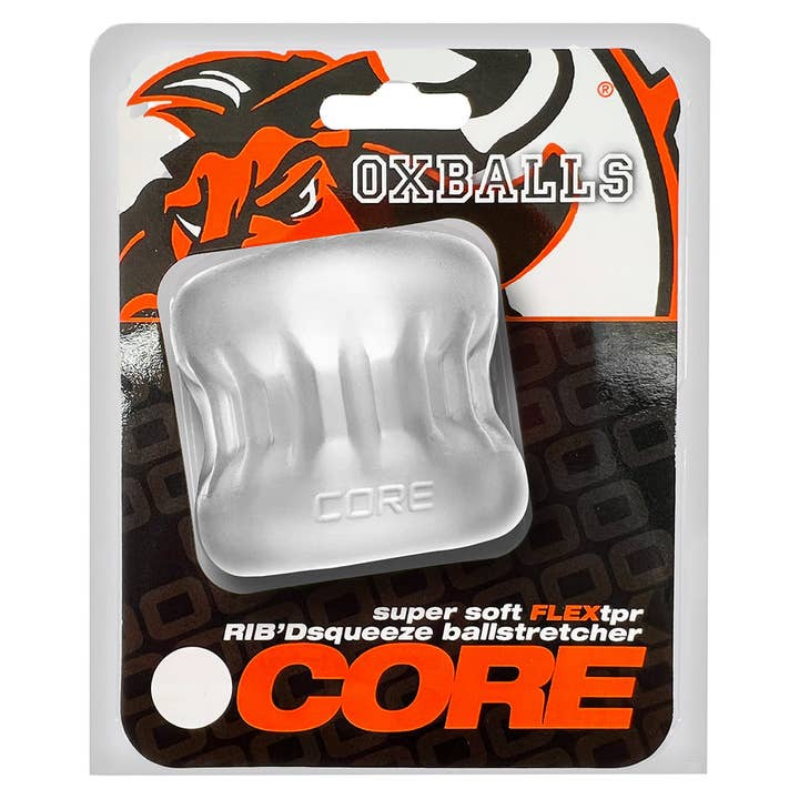 Sexology - Wholesale Sex Toy - OxBalls Core Gripsqueeze Ballstretcher Clear Ice