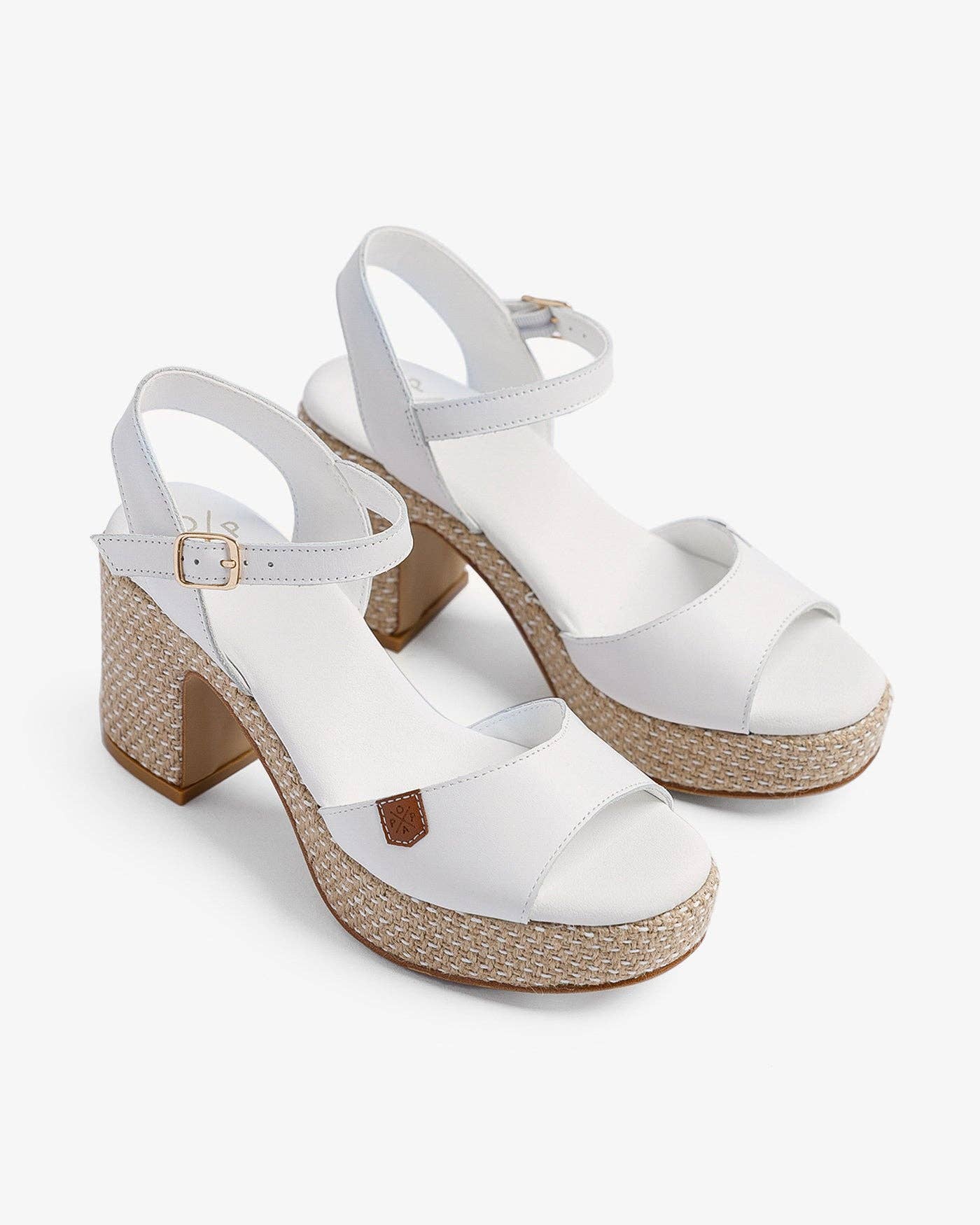 POPA - Wholesale Sandals - Women's - Daira White Leather Sandal2
