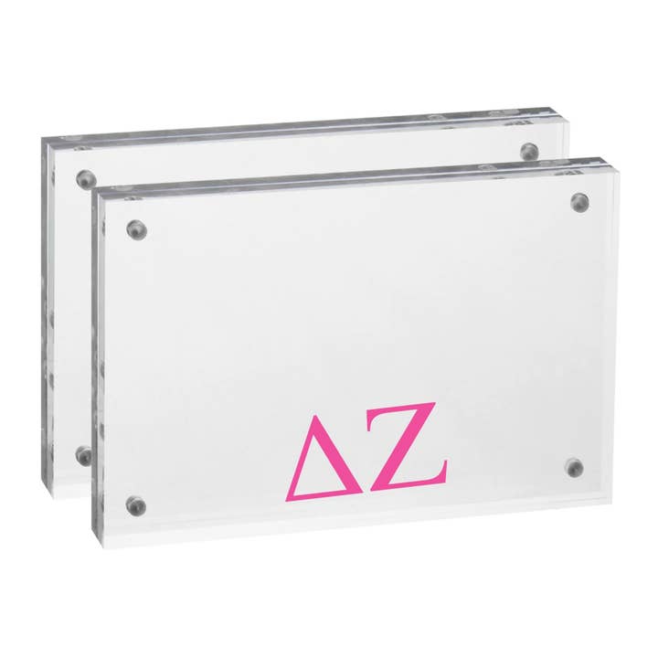 Sarahndipity Shop - Wholesale Picture Frame - Sorority Greek Letter Acrylic Magnetic Frames