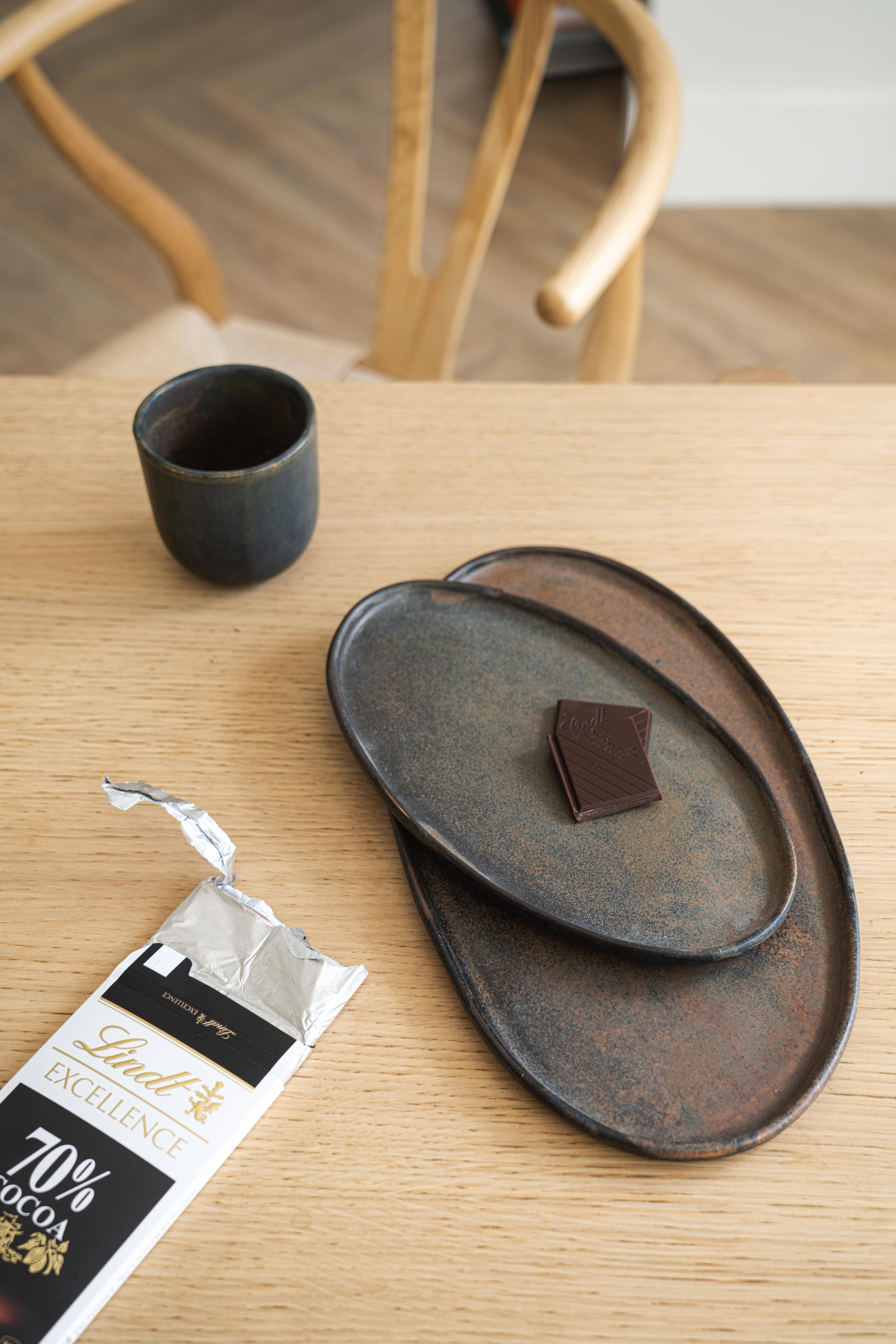 Creating Comfort Lab - Vendita all'ingrosso Vassoi - Vassoio ovale in stoneware color ruggine8