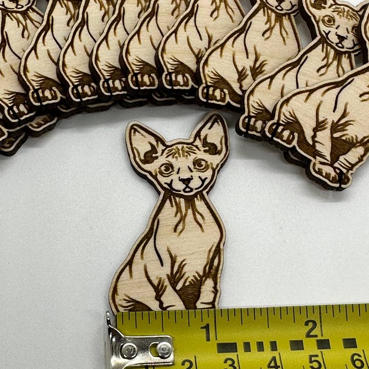 Velvet Guillotine - Wholesale Craft Supplies - Sphinx Cat Floss Bobbin Thread Organizer for Crafting4