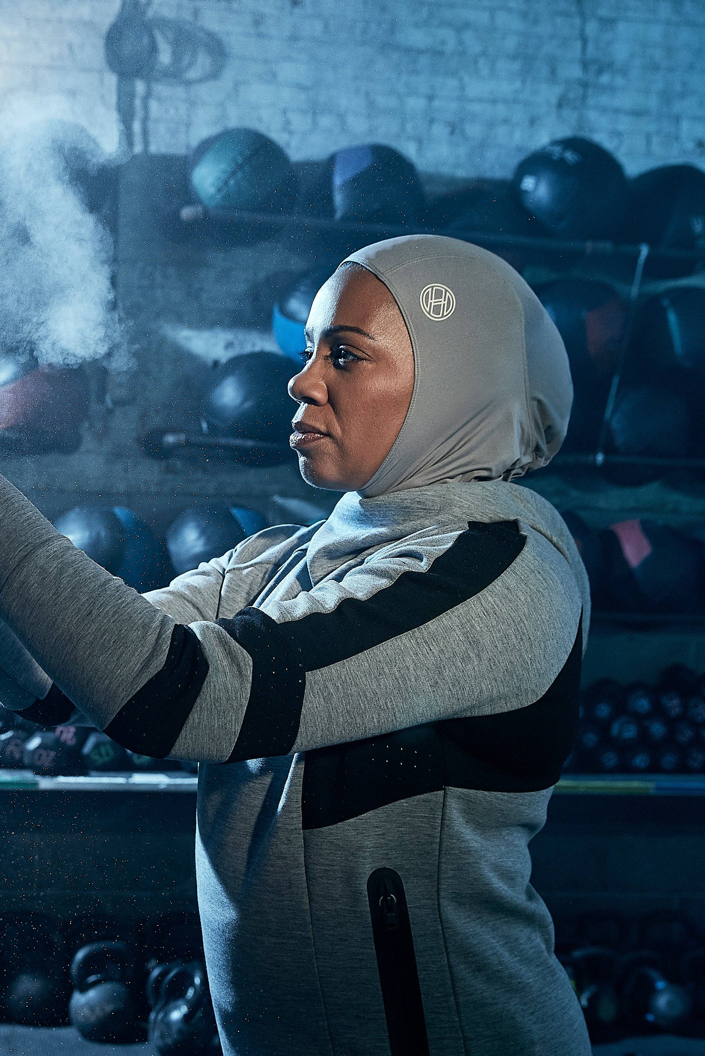 FlexFit Sport Hijab - Smoke for wholesale on Faire4