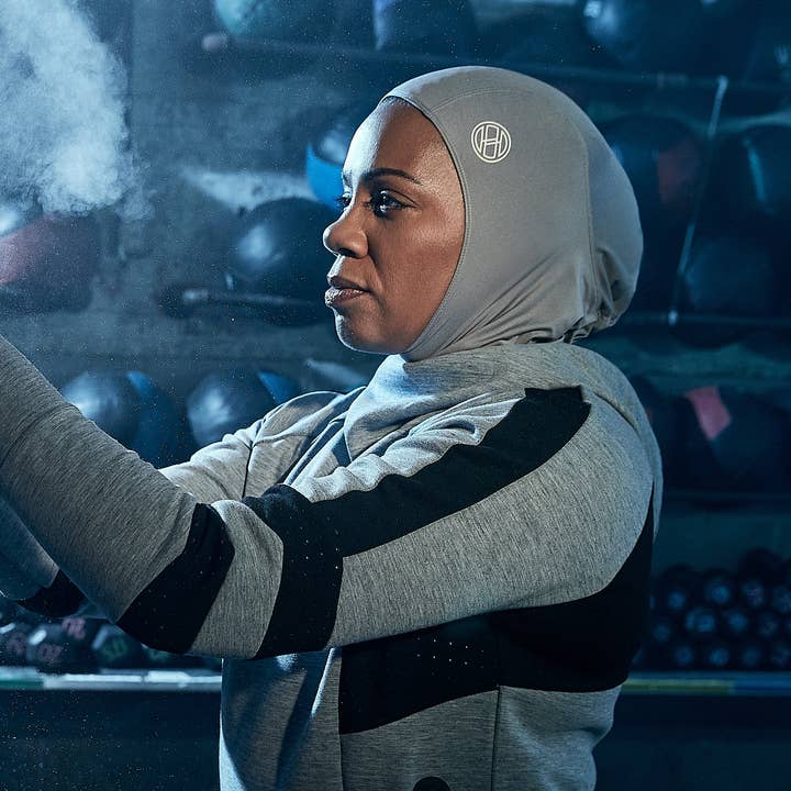 FlexFit Sport Hijab - Smoke for wholesale on Faire4