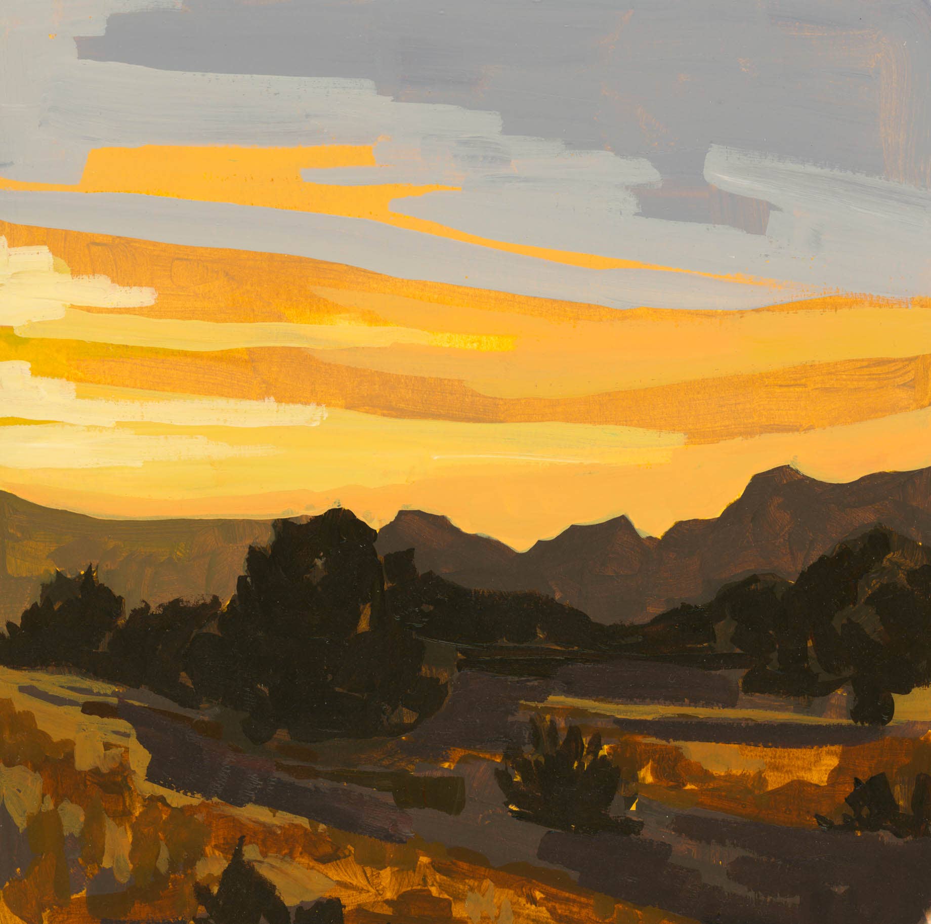 E. Anderson Art - Wholesale Art Print - "Sunset Glow" | Print on Canvas1