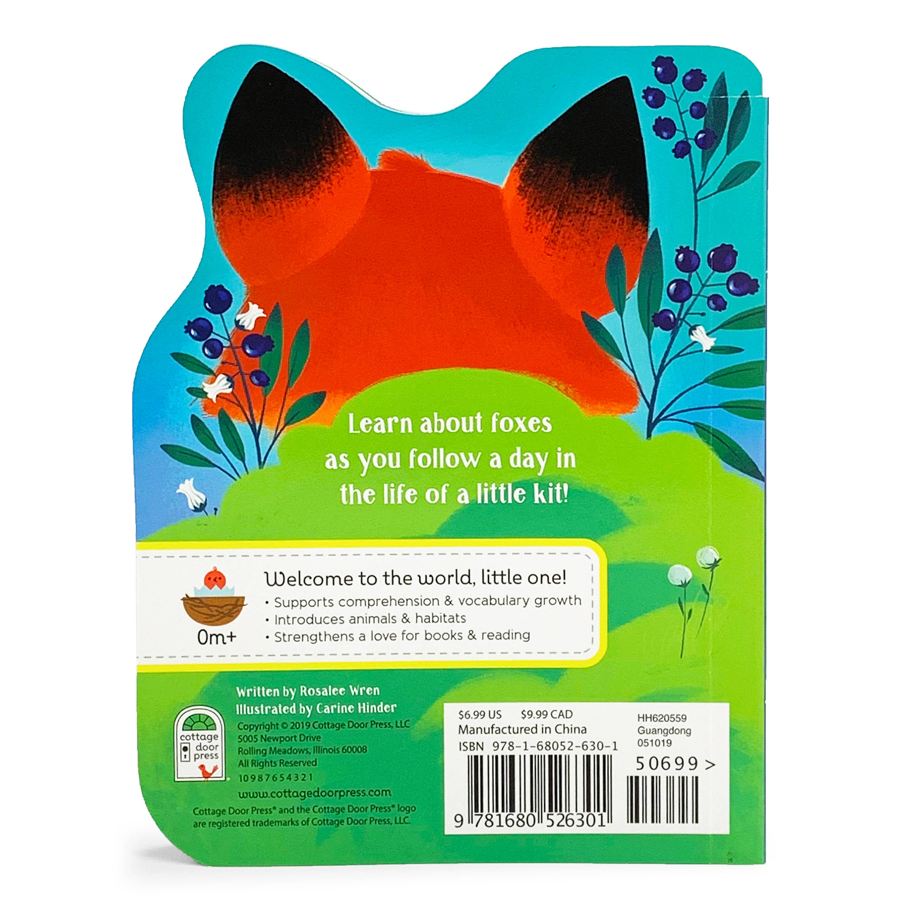 Cottage Door Press - Wholesale Baby & Toddler Book (0-2) - A Little Fox Shaped Board Book2