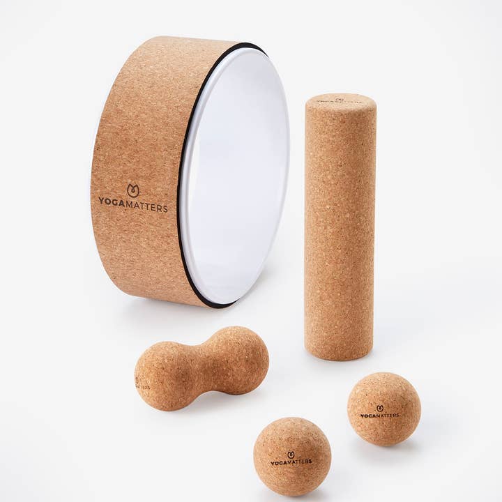 Yogamatters - Wholesale Fitness equipment - Yogamatters Cork Massage Ball Set2