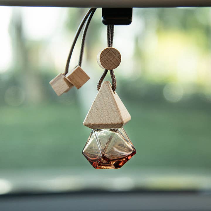 Candles Meta - Wholesale Car Freshener - Unisex - Triangle Coffee Hanging Ornament Car Diffuser Bottle Empty1