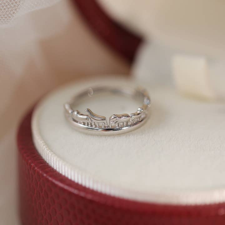 happyzzzsu – wholesale Band/stacked ring – 925 Sterling Silver Animals Zoo Ring5
