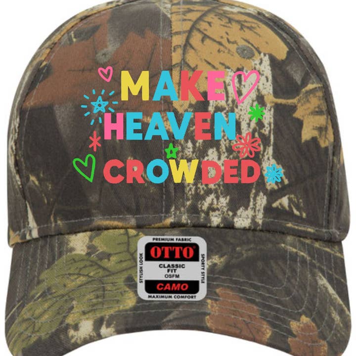 LC Elizabeth - Wholesale Trucker Hat - Women's - Make Heaven Crowded Patchwork | LC Elizabeth Original | Embroidered Trucker Hat2