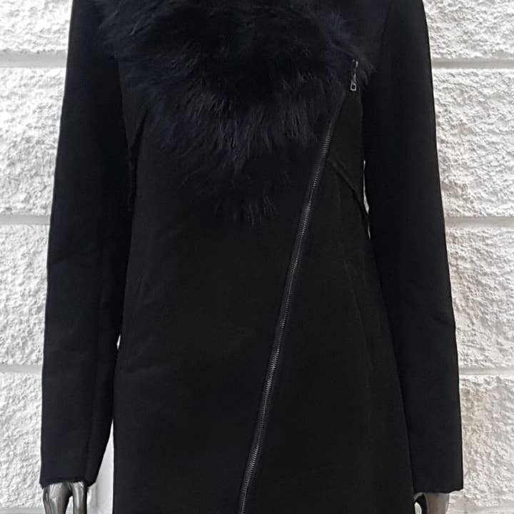 Veste végétalienne en daim et fourrure pour la vente par Importation 1867