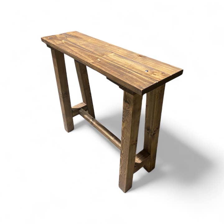 Raw Wood – Mesa consola por atacado – Aparador artesanal Zao de madeira maciça para hall2