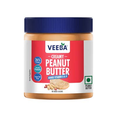 India shopping - Wholesale Nut Butter - Veeba Creamy peanut butter with added vitamin a&d (340 gms)