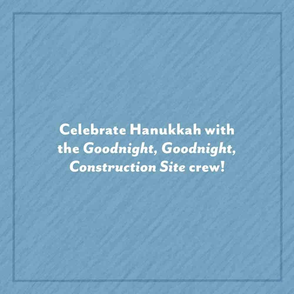 Chronicle Books - Wholesale Baby & Toddler Book (0-2) - Construction Site Hanukkah Lights10