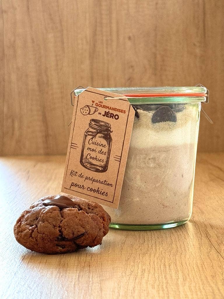 Les Gourmandises de Jéro - Wholesale Cookie Mix - Tout Choco Cookies Preparation Kit1