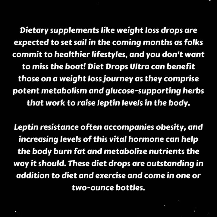 Mass Cast, LLC - Vente Supplément oral/vitamine - Diet Drops Ultra 1 oz de Project M
