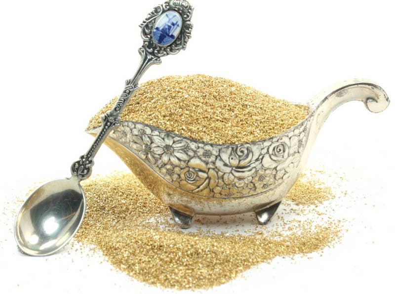 Gold Glass - Sparkly German Glass Glitter - Fine 90 grit,25g for wholesale on Faire3