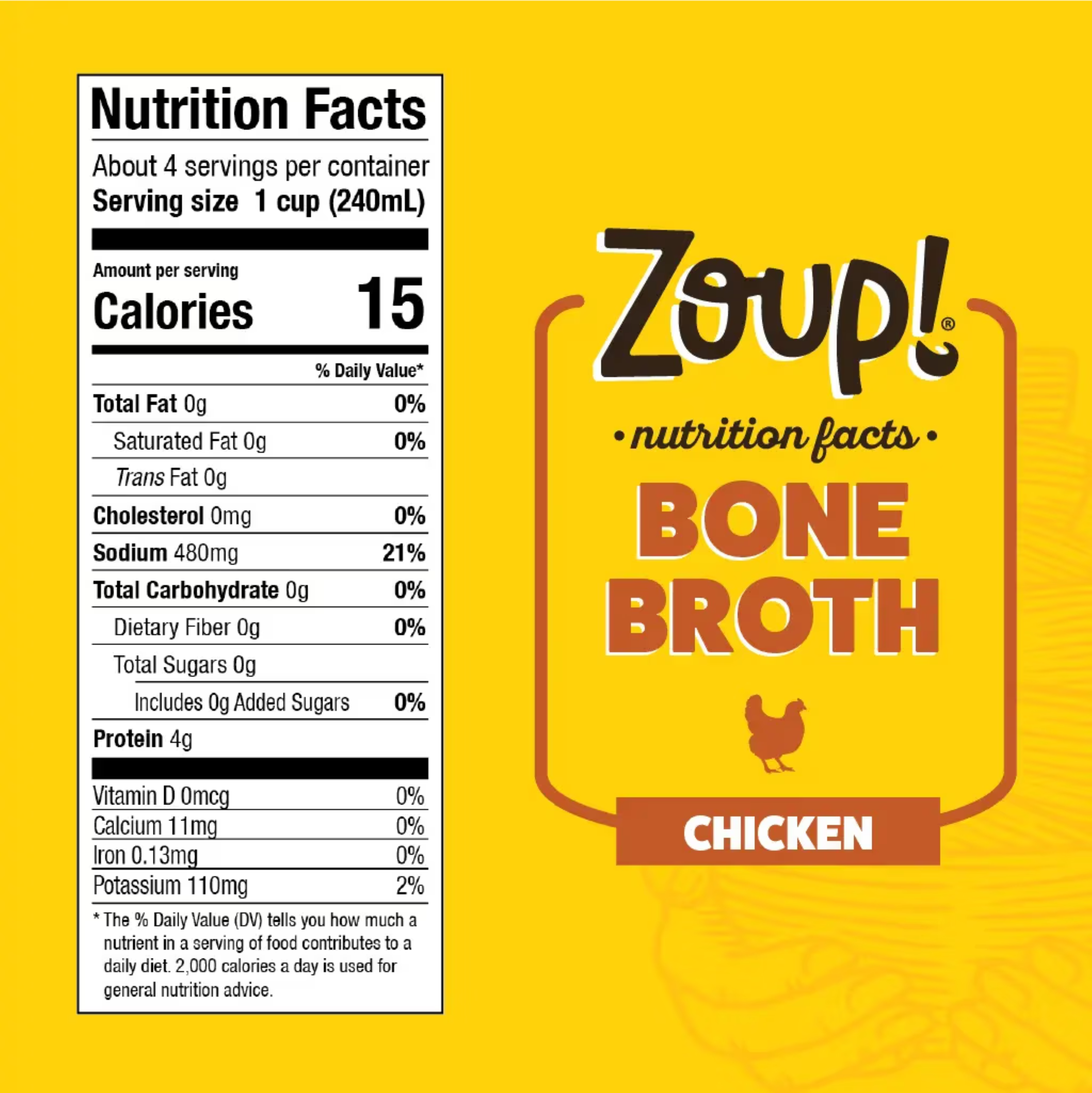 Zoup! Specialty Products - Vente Bouillon - Bouillon d'os de poulet3