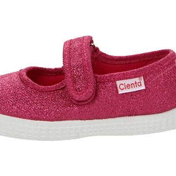 Cienta 56013.12 Mary Jane pailletée fuchsia pour la vente par Cienta Shoes
