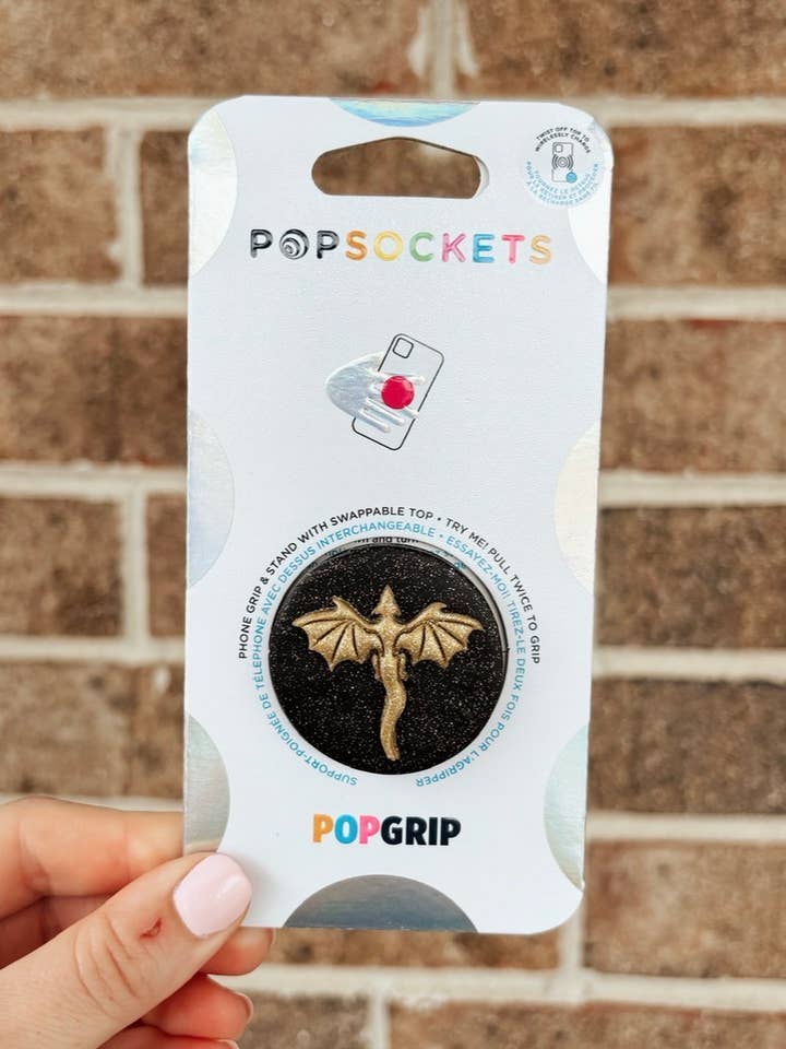 Dragon Clay E-Reader Grip | Bookish for wholesale by Bayside Clay