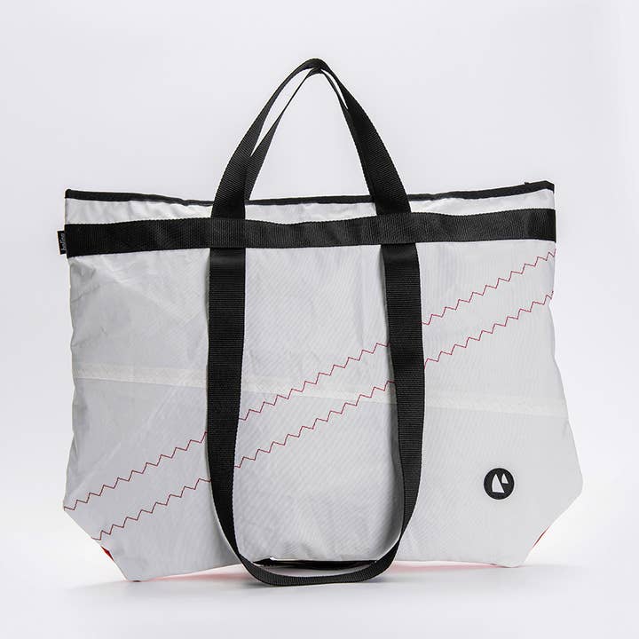 Large Recycled Sailing Bag — Randa - Red for wholesale by Bolina Sail