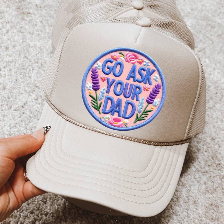 ZZ Threadz - Wholesale Trucker Hat - Women's - Go Ask Your Dad Otto Trucker Hat