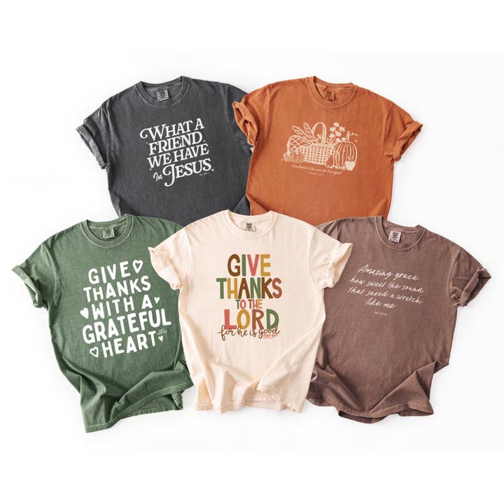 Rohi Clothing - Wholesale Screen Printed T-Shirt - Women's - AMAZING GRACE TEE - ESPRESSO1