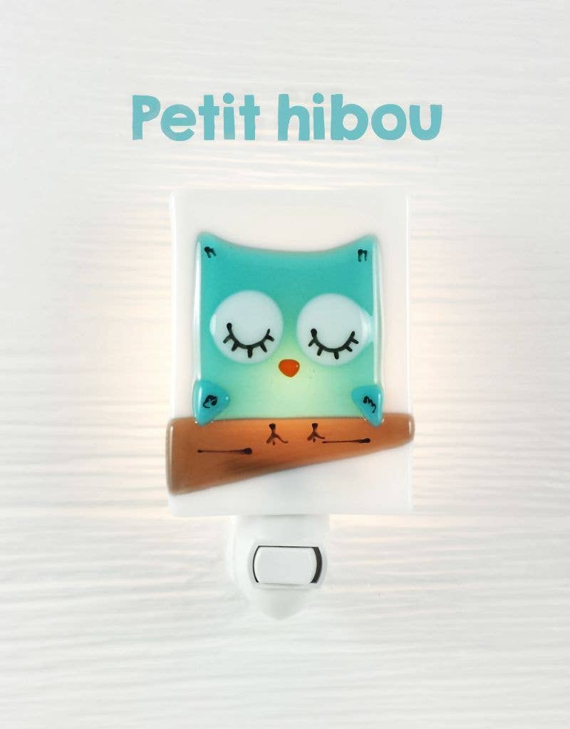Shine on me Distribution - Wholesale Night Light - Kids & Baby - Night Light - Teal owl1