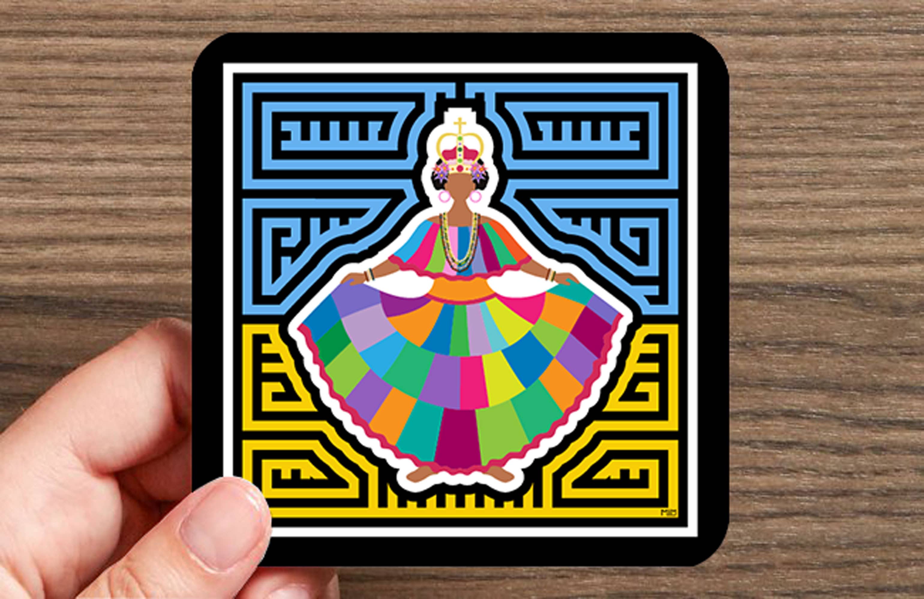 Papermolas - Wholesale Coasters - Coaster - Reina Congo1