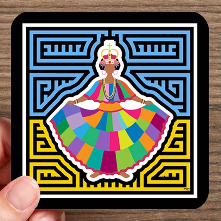 Papermolas - Wholesale Coasters - Coaster - Reina Congo1