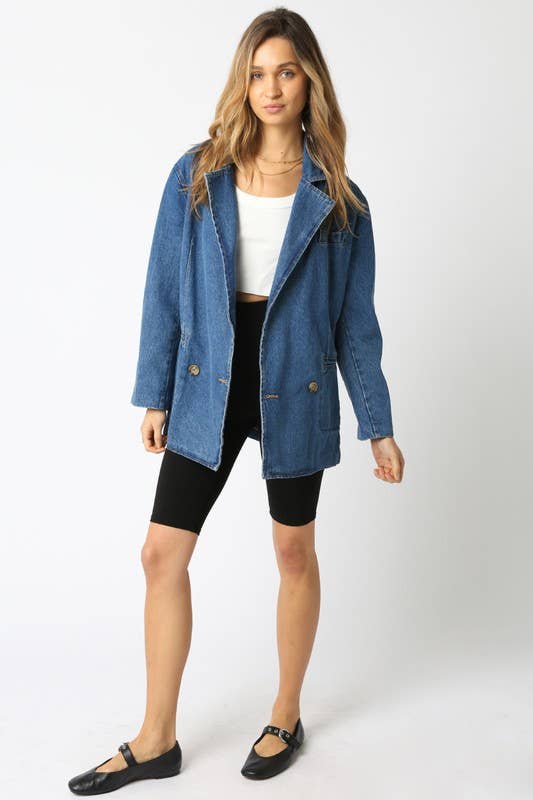 Denim Chaqueta vaquera Emery de venta al por mayor en Faire4