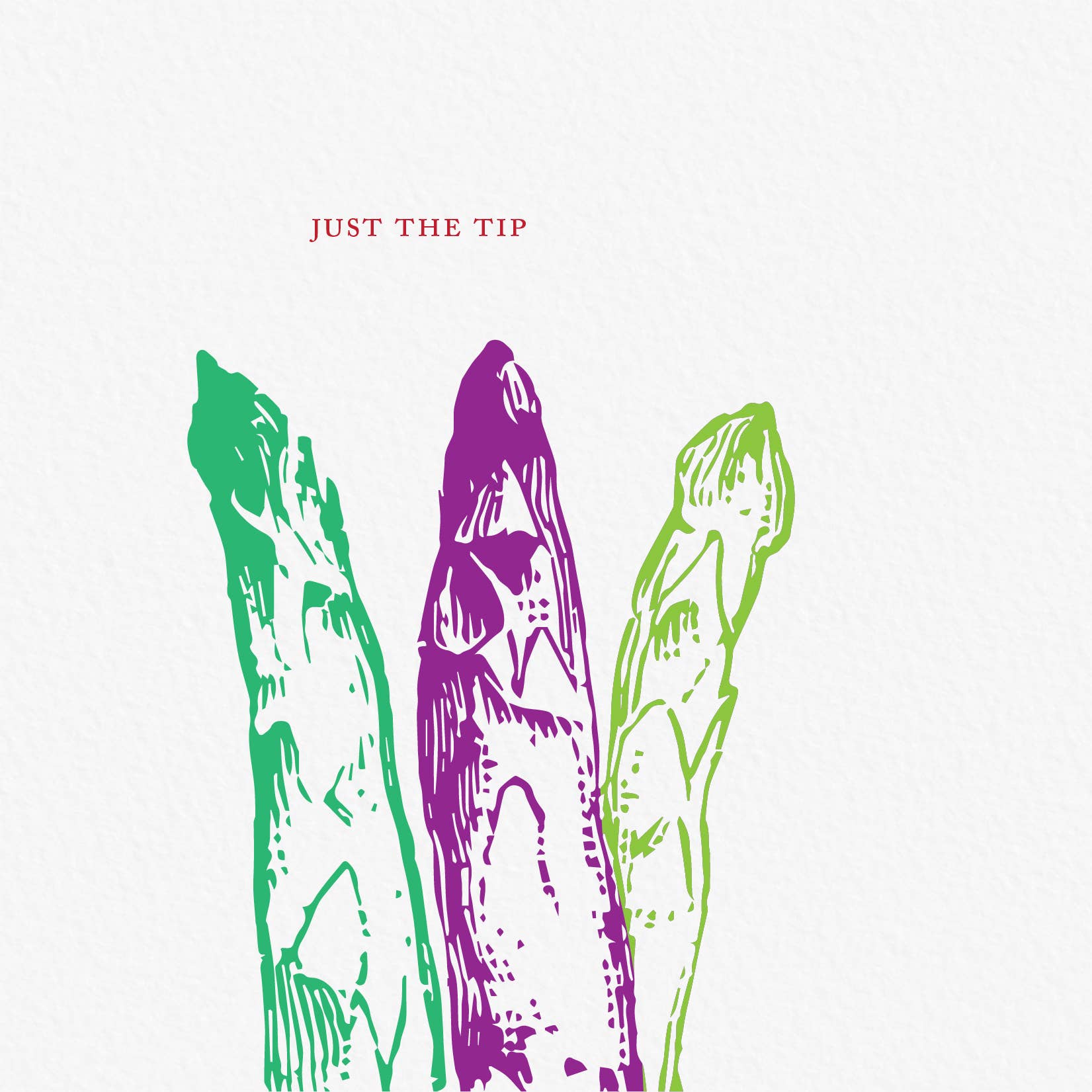 Ampersand M Studio - Venta al por mayor Tarjetas de felicitación - Tarjeta de felicitación sexy de San Valentín "Solo la Punta"1