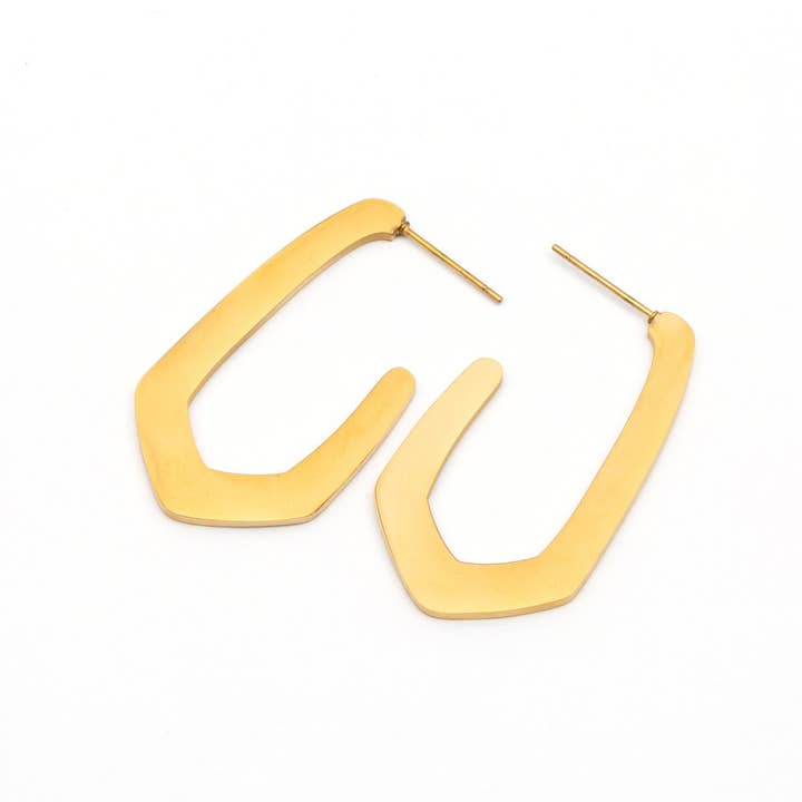 Orecchini Ivy | Acciaio Inox Premium per la vendita all'ingrosso da parte di Wauw