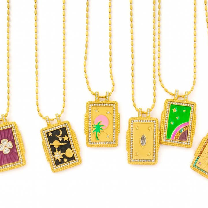 Mystic Garden Necklaces Collection - Tarot Necklaces for wholesale by Animira Jewels