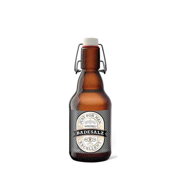 IngrossoBeauty by INCI Srl - Wholesale Salt Soak - Men's - Gentlemen Beer Bottled Bath Salts