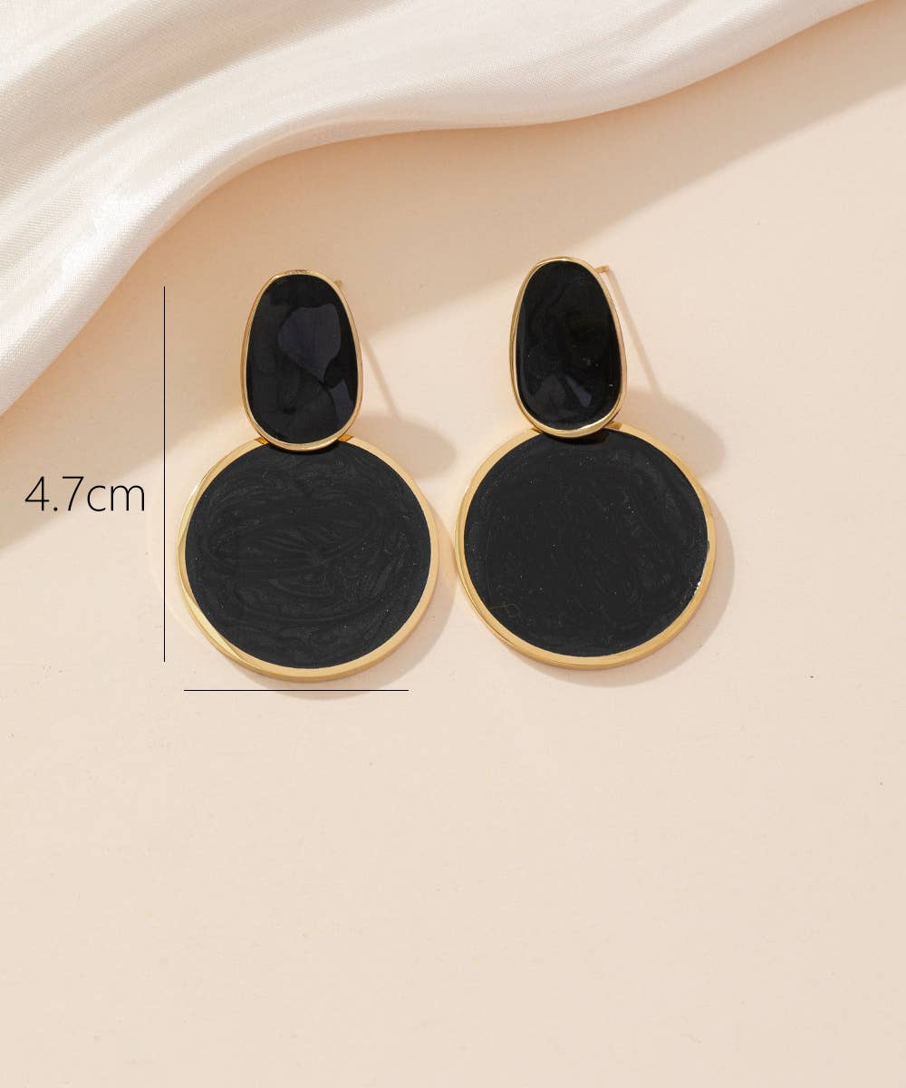 Blossom bijoux – wholesale Dangle earrings – 24BOA027 Steel Stud Earrings0