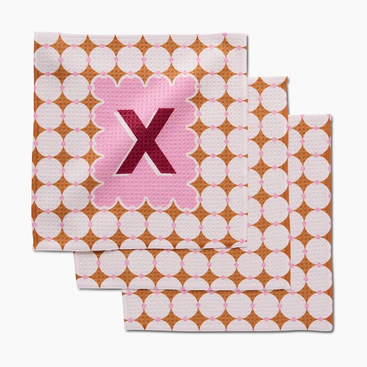 Geometry – toalha de cozinha por atacado – Azulejo com Monograma de Geometria26